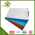 Exclusive design corrosion resistance corrugated white plastic roof sheet